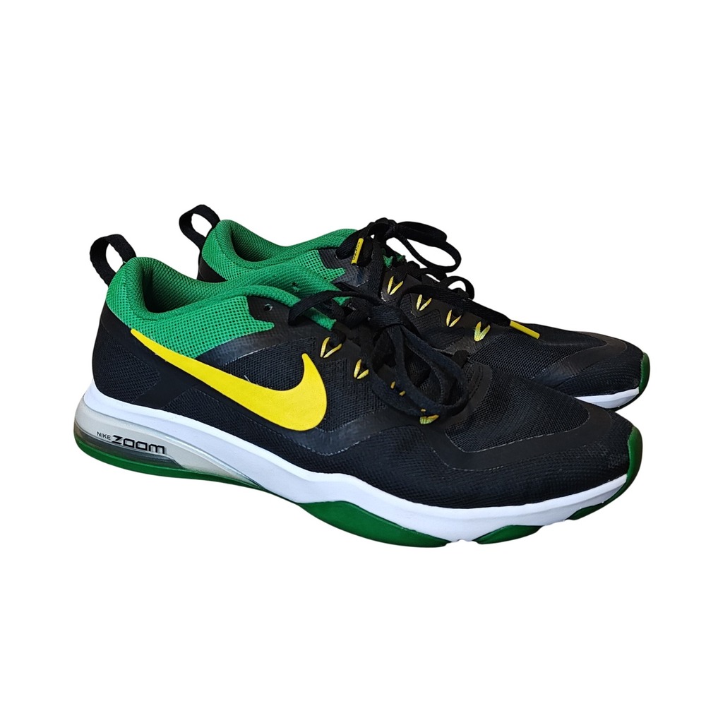 Nike Zoom‎ Train Incredibly Fast Oregon Ducks Women 9 Black Green Yellow 905897